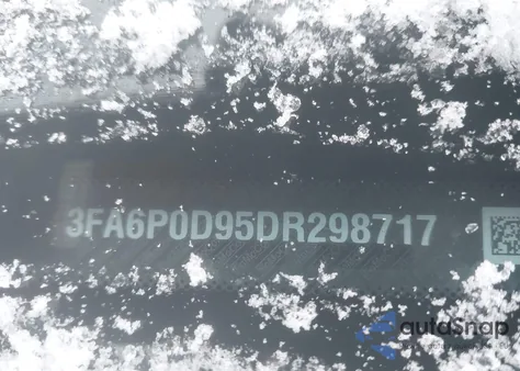 2013 Ford Fusion Titanium z USA, uszkodzony, nr VIN 3FA6P0D95DR298717